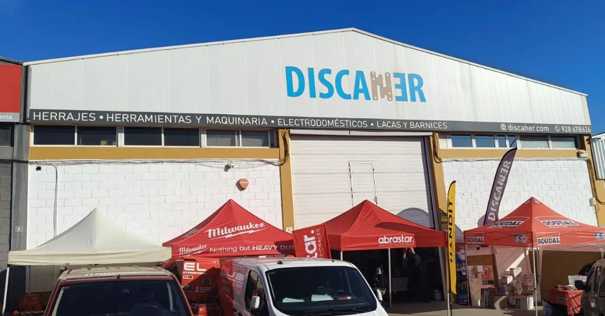 AFINA y DISCAHER Suministros industriales en Canarias con asesoramiento profesional y stock local